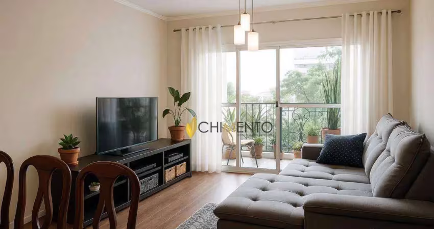 Apartamento com 3 dormitórios à venda, 137 m² por r$ 665.000,00 - jardim - santo andré/sp