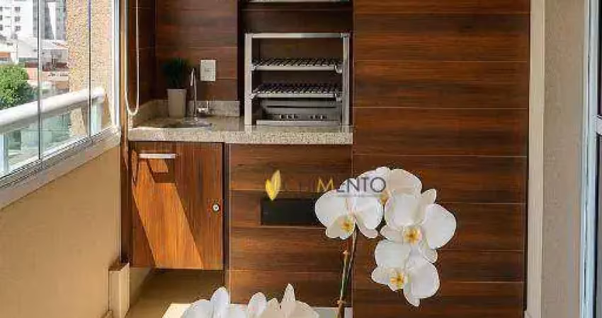 Apartamento com 2 dormitórios à venda, 79 m² por r$ 780.000,00 - campestre - santo andré/sp