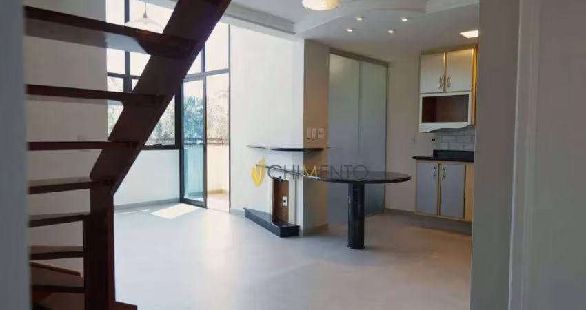 Apartamento com 1 dormitório, 61 m² - venda por r$ 479.000,00 ou aluguel por r$ 5.219,00/mês - panamby - são paulo/sp