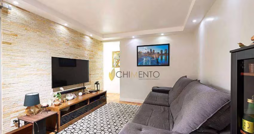 Apartamento com 3 dormitórios à venda, 65 m² por r$ 456.000 - panamby - são paulo/sp