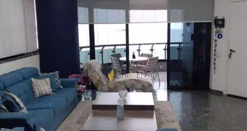Apartamento com 4 dormitórios à venda, 212 m² por r$ 1.800.000 - jardim astúrias - guarujá/sp