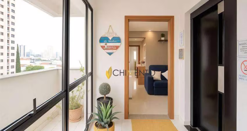 Apartamento com 3 dormitórios à venda, 122 m² por r$ 800.000,00 - tatuapé - são paulo/sp