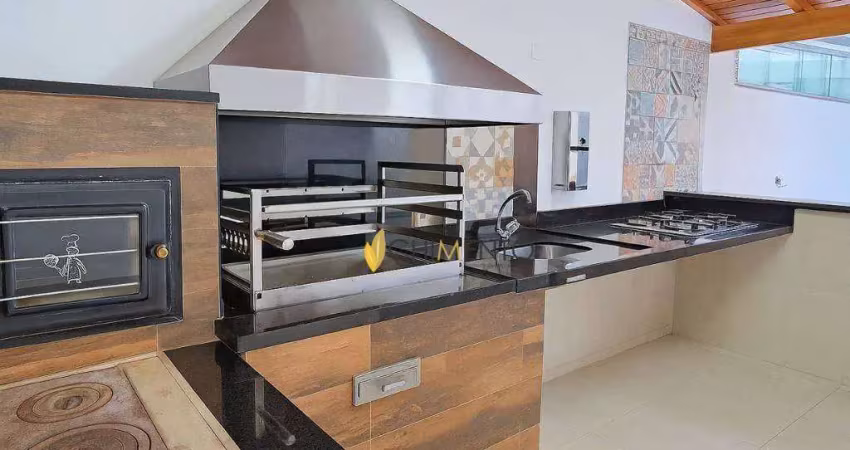 Casa com 3 dormitórios à venda, 194 m² por r$ 1.045.000 - vila valparaíso - santo andré/sp