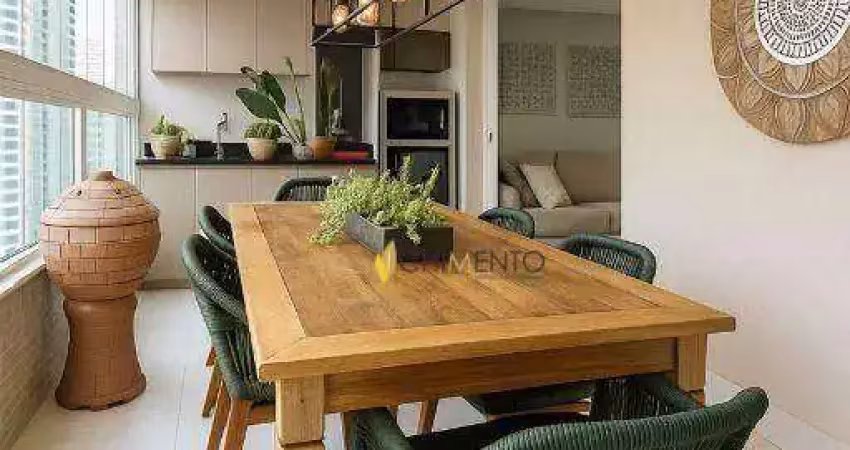 Apartamento com 3 dormitórios, 147 m² - venda por r$ 1.820.000,00 ou aluguel por r$ 13.597,00/mês - canto do forte - praia grande/sp