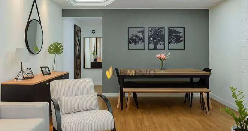 Apartamento com 3 dormitórios à venda, 70 m² por r$ 490.000,00 - sacomã - são paulo/sp
