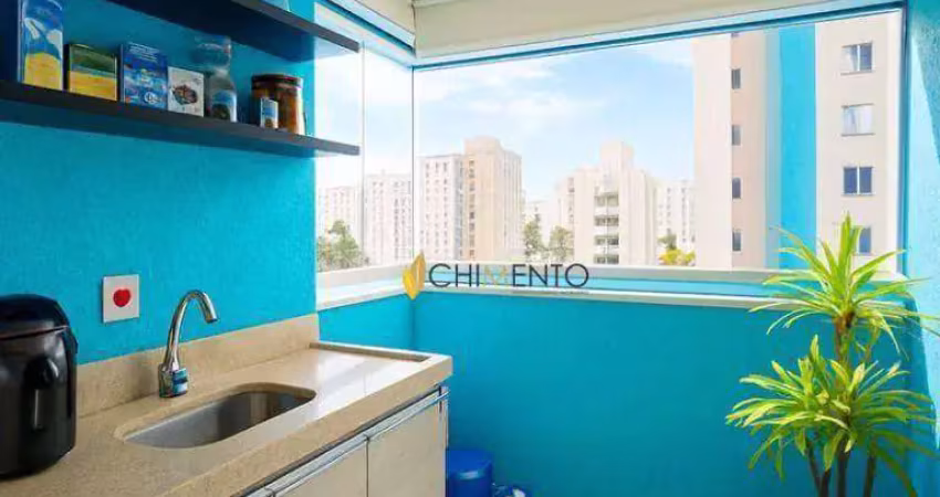 Apartamento com 2 dormitórios à venda, 60 m² por r$ 490.000,00 - vila valparaíso - santo andré/sp