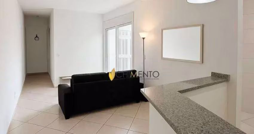 Apartamento com 3 dormitórios para alugar, 110 m² por r$ 3.050,00/mês - vila assunção - santo andré/sp