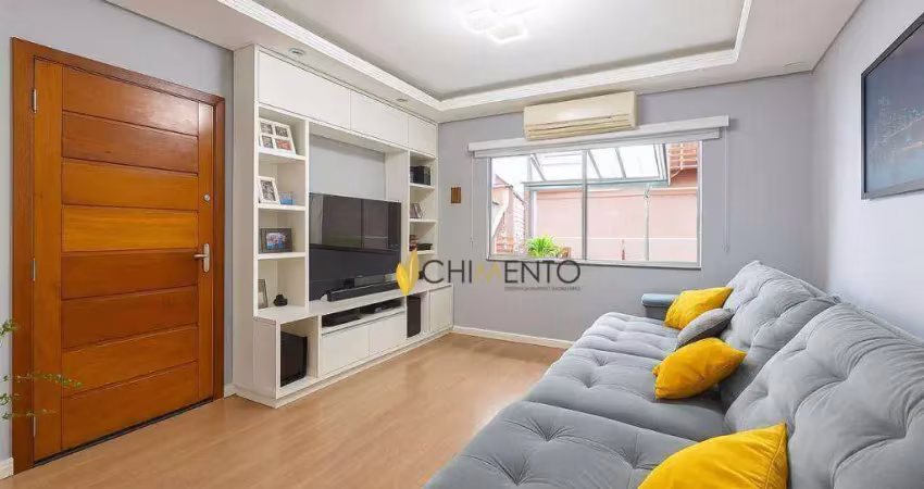 Casa com 2 dormitórios à venda, 110 m² por r$ 570.000,00 - vila humaitá - santo andré/sp