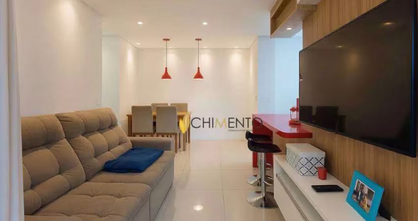 Apartamento com 2 dormitórios à venda, 50 m² por r$ 400.000,00 - vila metalúrgica - santo andré/sp