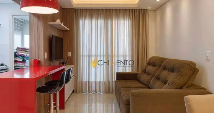 Apartamento com 2 dormitórios à venda, 50 m² por r$ 400.000,00 - vila metalúrgica - santo andré/sp