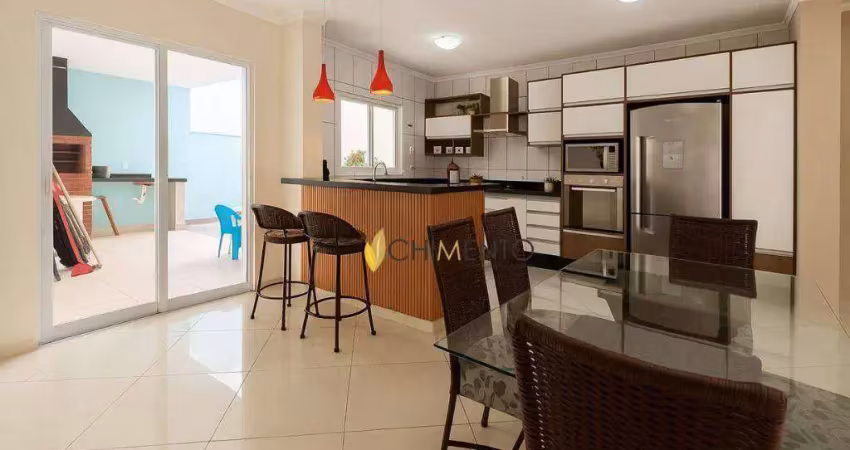Casa com 3 dormitórios à venda, 190 m² por r$ 950.000,00 - vila linda - santo andré/sp