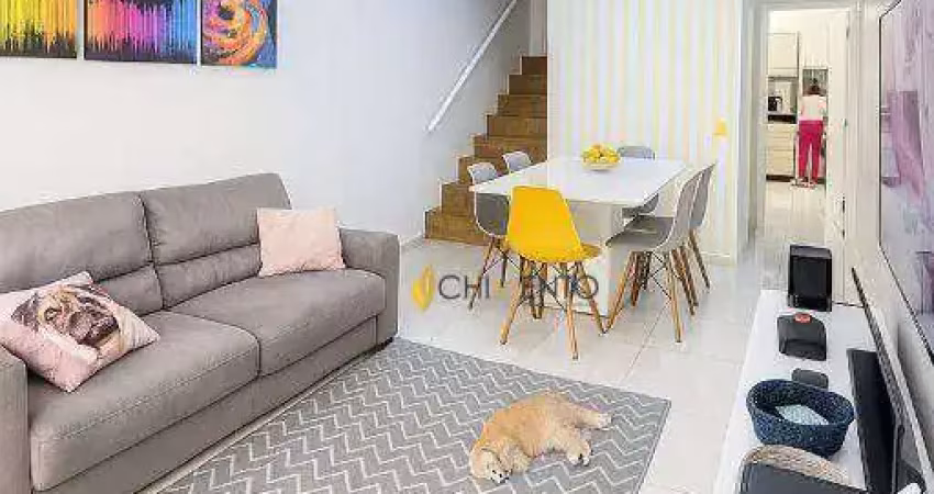 Casa com 3 dormitórios à venda, 126 m² por r$ 599.000 - vila linda - santo andré/sp