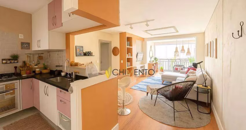 Apartamento com 3 dormitórios à venda, 75 m² por r$ 1.020.000,00 - vila pompeia - são paulo/sp