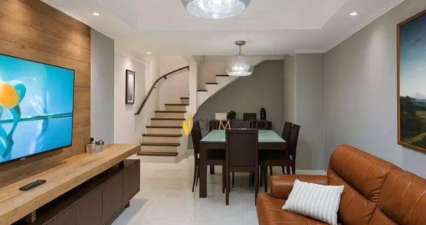 Casa com 3 dormitórios à venda, 145 m² por r$ 1.490.000 - granja julieta - são paulo/sp
