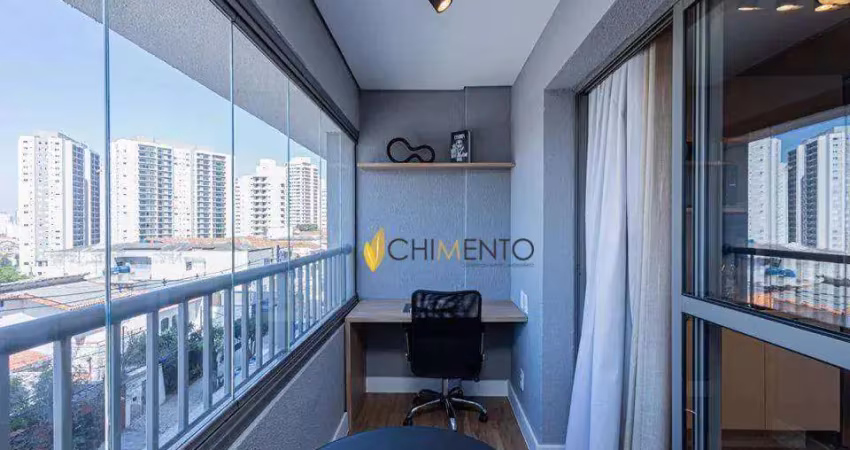Apartamento com 1 dormitório à venda, 20 m² por r$ 535.000 - alto da mooca - são paulo/sp