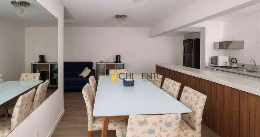 Apartamento com 3 dormitórios à venda, 96 m² por r$ 860.000,00 - vila scarpelli - santo andré/sp