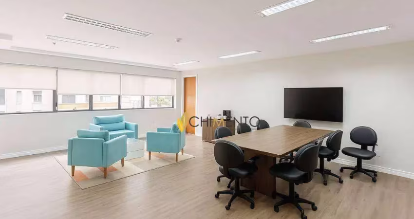 Conjunto para alugar, 46 m² por r$ 3.390,00/mês - centro - santo andré/sp