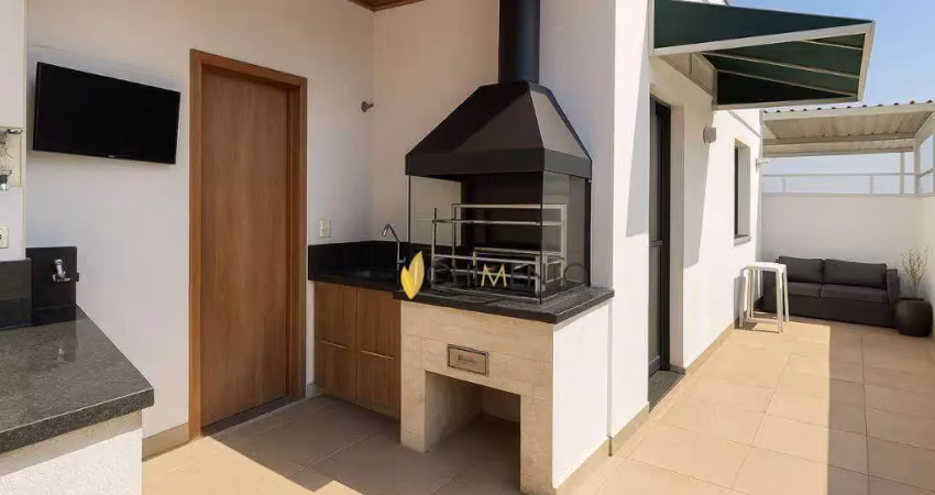 Cobertura com 2 dormitórios à venda, 105 m² por r$ 750.000,00 - vila vera - são paulo/sp