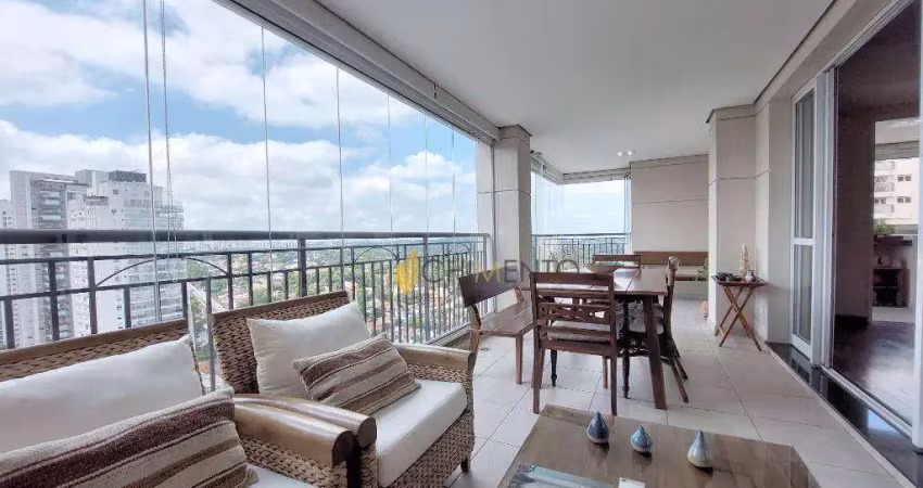 Apartamento à venda, 258 m² por r$ 3.580.000,00 - brooklin - são paulo/sp
