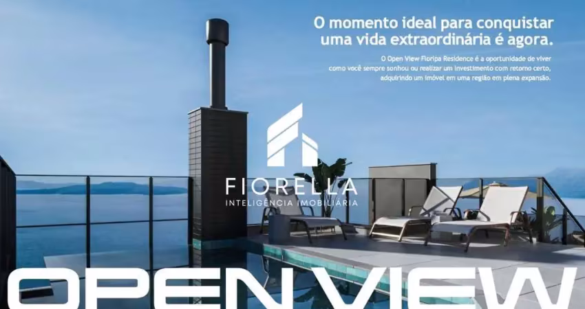 Open view floripa residence - lançamento no novo estreito, 2 e 3 quartos