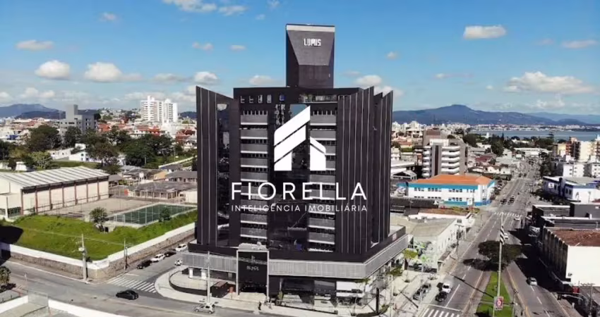 Sala comercial 32,60m2 - localizada no bairro estrreito - florianópolis - sc