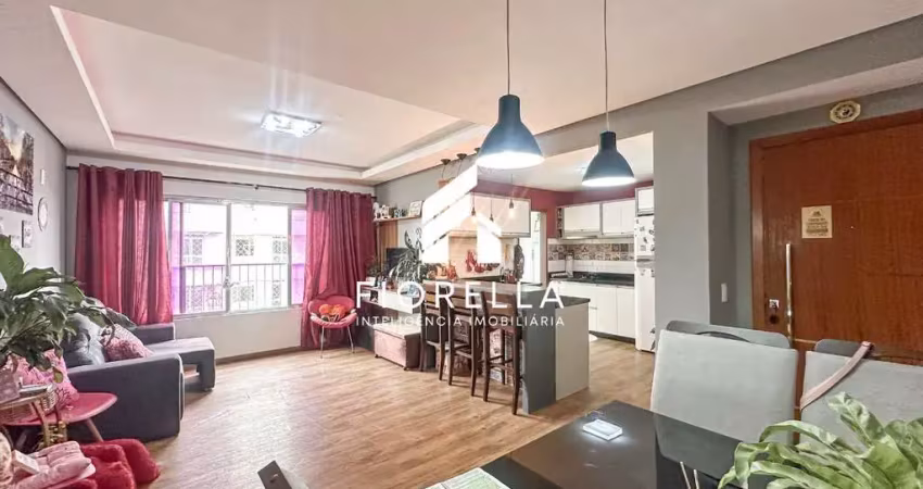 Excelente apartamento à venda, semimobiliado, com 02 dormitórios, 01 vaga, no kobrasol - são josé/sc.
