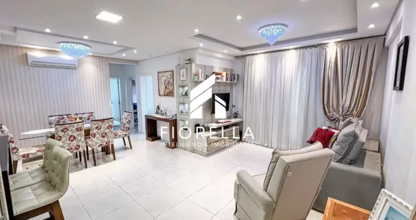 Apartamento semimobiliado com 03 dormitórios, sendo 01 suíte no bairro barreiros - são josé/sc