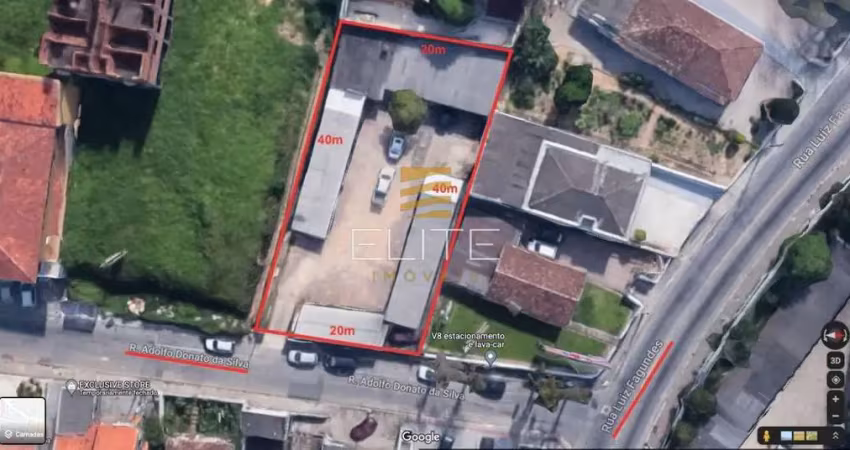 Terreno com viabilidade para 06 pavimentos na praia comprida - são josé/sc