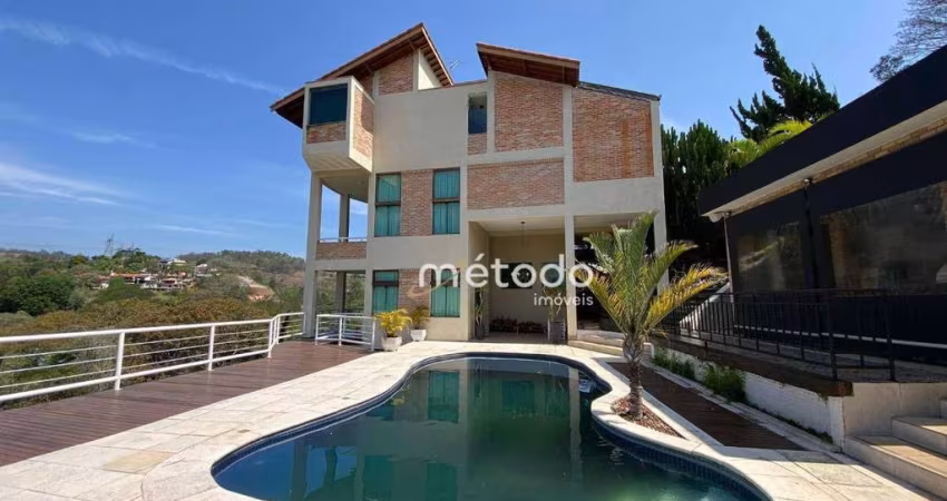Casa com 4 dormitórios à venda por R$ 3.800.000,00 - Condomínio Residencial Alpes de Guararema - Guararema/SP