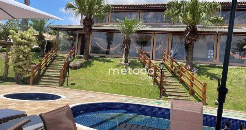 Casa com 4 dormitórios à venda, 420 m² por r$ 2.100.000 - luiz carlos - guararema - sp