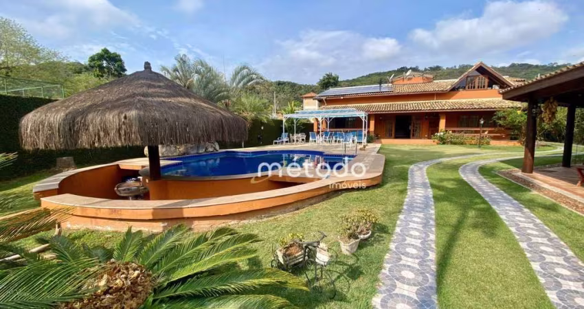 Chácara com 5 dormitórios à venda, 2100 m² por R$ 3.500.000 - Itaoca - Guararema/SP