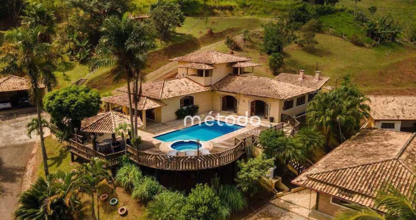 Sítio com 6 dormitórios à venda, 30000 m² por R$ 4.350.000 - Itaoca - Guararema/SP