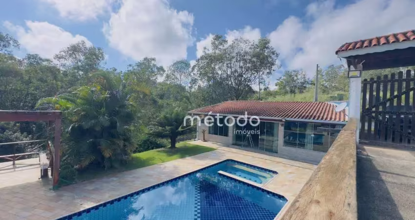 Chácara com 2 dormitórios à venda, 1831 m² por r$ 920.000,00 - recanto da cachoeira - santa branca/sp