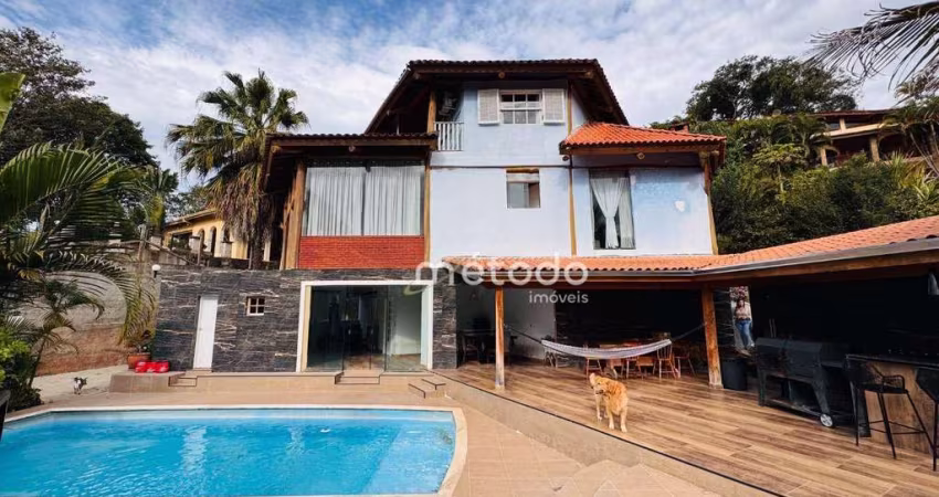 Casa com 4 dormitórios à venda, 496 m² por R$ 1.950.000,00 - Condomínio Residencial Alpes de Guararema - Guararema/SP