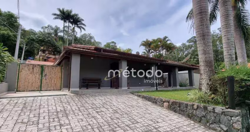 Casa com 4 dormitórios para alugar por r$ 6.500,00/mês - condomínio residencial alpes de guararema - guararema/sp