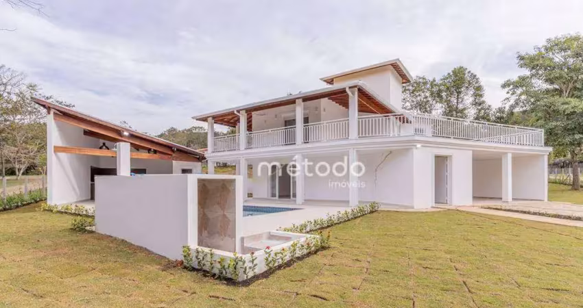 Casa com 4 dormitórios à venda, 310 m² por r$ 2.750.000,00 - condomínio residencial alpes de guararema - guararema/sp