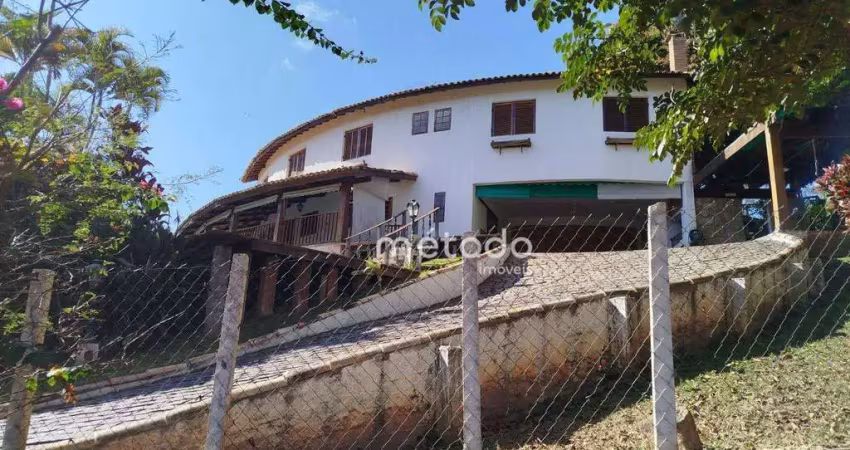 Casa com 5 dormitórios para alugar, 385 m² por r$ 6.735,83/mês - condomínio residencial alpes de guararema - guararema/sp