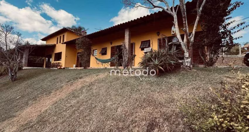 Chácara com 5 dormitórios à venda, 2550 m² por r$ 1.300.000,00 - condomínio residencial granja virginia - guararema/sp