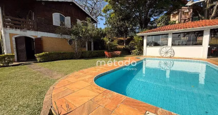 Chácara com 4 dormitórios para alugar, 1342 m² por r$ 6.830,00/mês - condomínio residencial alpes de guararema - guararema/sp