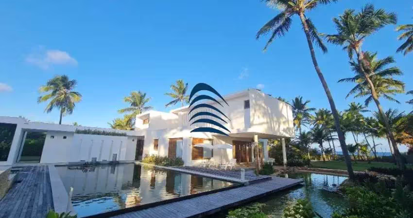 Mansão 6 suítes com 1.555 m² | gleba frente mar | busca vida | terreno possui 8.000 m² | piscina e lago artificial | energia solar