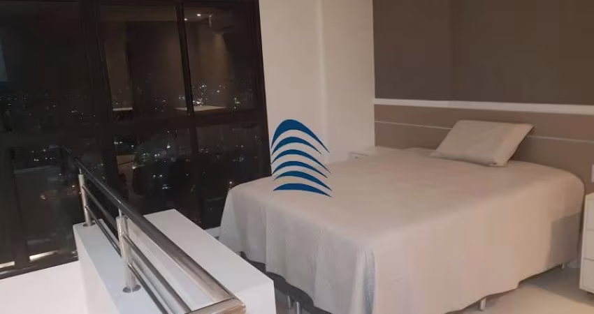 Boulevard side Residencial - Caminho das Árvores  - Loft duplex com 92,26 m2, varandão, andar altíssimo,  lavabo, banheiro