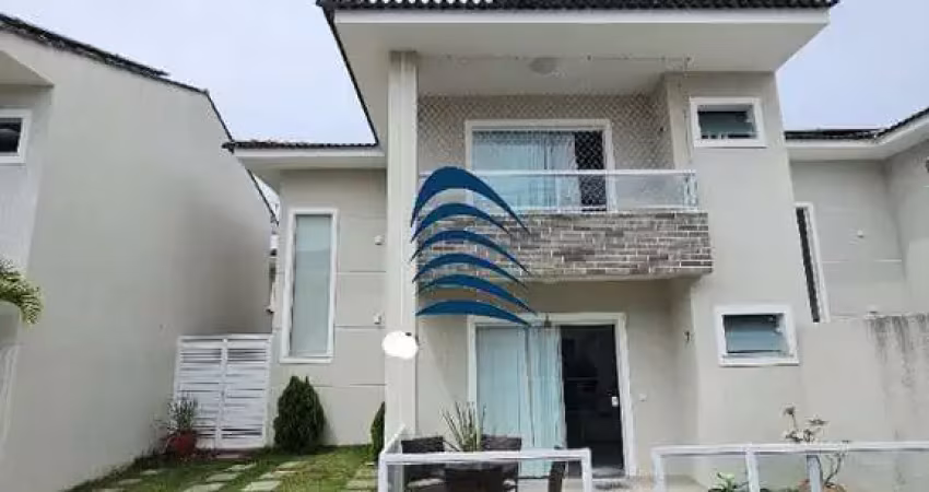 Casa duplex à venda | | 160m² | 3/4 sendo 1 suíte | área gourmet com churrasqueira | lavabo | energia solar | 2 vagas | condomínio conta com 7 casas no miragem - lauro de freitas