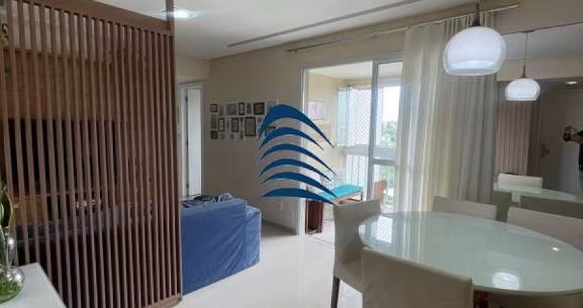 Apartamento na Paralela 3/4 sendo 1 suite, 02 banheiros, dispensa, armários, 2 garagens, 78M², varanda gourmet com churrasqueira elétrica!