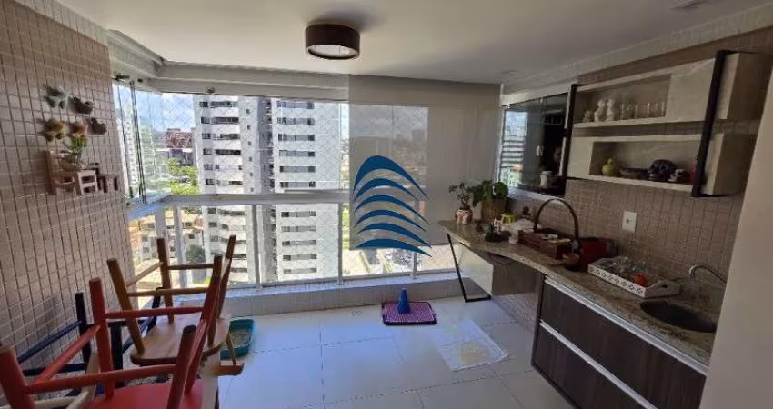 Excelente apartamento em Armação no condomínio Residencial Valente, 83 m², 2/4 sendo um suítes, três banheiros totais, 4 por andar, 2 vagas.