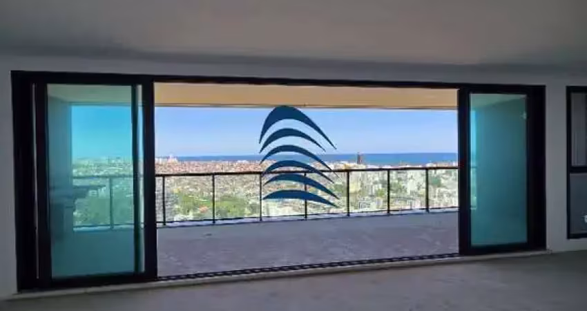 MONVERT, 3 Suítes, 230m², Andar Alto, Vista Mar, 4 garagens, Horto Florestal, Salvador | Oportunidade!