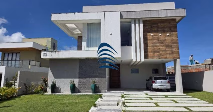ALPHAVILLE LITORAL NORTE 3 | Residência Exclusiva | 404m² | 4 Suítes | Energia Solar | Piscina com Hidro | Gourmet | Escritório| Alto Padrão | Litoral Norte
