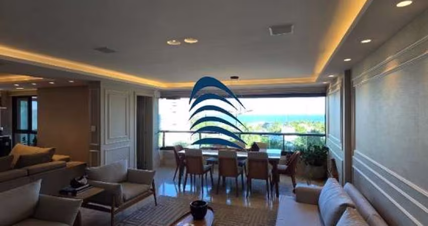 Apartamento à venda no Parque Tropical | 155m² | VISTA MAR Frontal | Nascente Total | Planta 3 suítes e Sala Ampliada | Automação e Alto Padrão de Acabamento