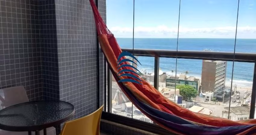Studio no Barra Premium, vista mar, porteira fechada, andar alto, 01 banheiro, 1 vaga de garagem coberta, 24m2. OPORTUNIDADE!  condomínio: R$ 563,00 I