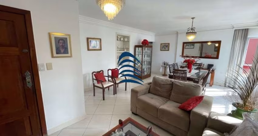 Amplo apartamento no Candeal, 130m² , 3/4, sendo 1 suíte, nascente tota