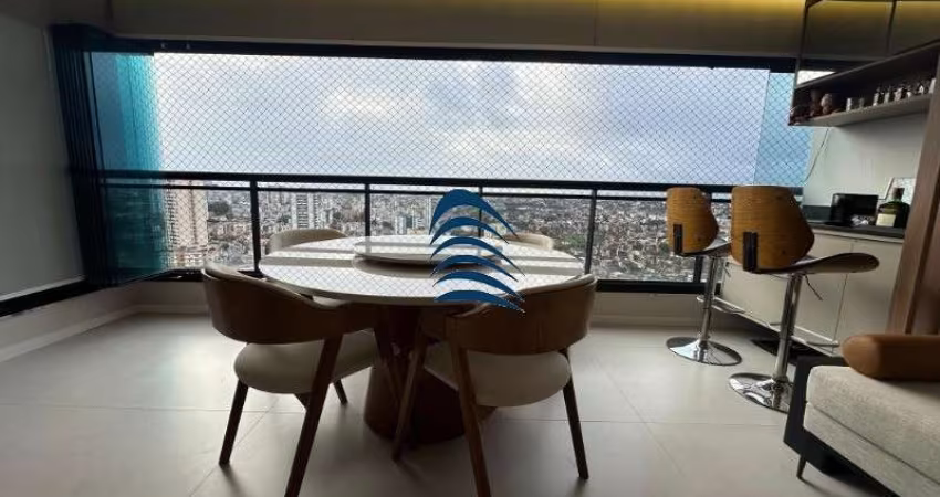 Apartamento  finamente decorado 3/4 sendo 3 suítes sendo 1 demi-suite, sala ampliada e  integrada  com varanda